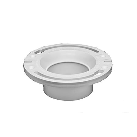 Tinkertools Flange Closet PVC Adjustable - 3 x 4 in. TI2683242